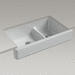 Kohler K6426-95 Ice Grey Apron Front / Specialty Kitchen Sink