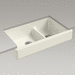 Kohler K6426-96 Biscuit Apron Front / Specialty Kitchen Sink