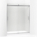 Kohler K706009-D3-SH Bright Silver Sliding Shower Door