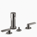 Kohler K73077-4-TT Vibrant Titanium Vertical Spray Bidet Faucet