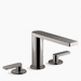 Kohler K73081-4-TT Vibrant Titanium Deck Mount Tub Faucet