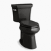 Kohler K76301-7 Black Two Piece Toilet