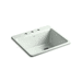 Kohler K5872-3A1-FF Sea Salt Single Bowl Kitchen Sink