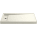 Kohler K9177-96 Biscuit Single Threshold 48'' and Larger Shower Base