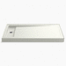 Kohler K9193-NY Dune Single Threshold 48'' and Larger Shower Base