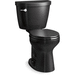 Kohler K31641-7 Black Black Two Piece Toilet