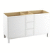 Kohler K99511-LG-1WA Linen White Vanity Base