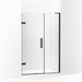 Kohler K27604-10L-BL Matte Black Fixed Shower Door