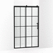 Kohler K702254-10G80-BL Matte Black Sliding Shower Door