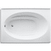 Kohler K1113-L-0 White 60'' x 42'' Soaking Tub