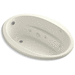 Kohler K1162-W1-96 Biscuit 60'' x 42'' Whirlpool Bath