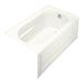 Kohler K1357-RA-0 White 60'' x 32'' Whirlpool Bath