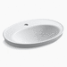 Kohler K2075-1-0 White Self Rimming Bathroom Sink