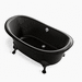 Kohler K21000-P5-7 Black 66" Soaking Tub