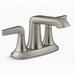 Kohler K22021-4-BN Vibrant Brushed Nickel 4'' Centerset Bathroom Sink Faucet