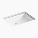 Kohler K2215-0 White Undermount Bathroom Sink