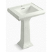 Kohler K2238-1-NY Dune Pedestal Bathroom Sink