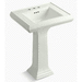 Kohler K2238-4-NY Dune Pedestal Bathroom Sink