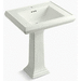 Kohler K2258-1-NY Dune Pedestal Bathroom Sink