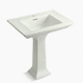 Kohler K2268-1-NY Dune Pedestal Bathroom Sink