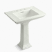 Kohler K2268-8-NY Dune Pedestal Bathroom Sink