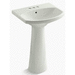 Kohler K2362-4-NY Dune Pedestal Bathroom Sink