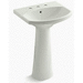 Kohler K2362-8-NY Dune Pedestal Bathroom Sink