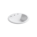 Kohler K2714-8-0 White Self Rimming Bathroom Sink