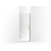 Kohler K27582-10L-BNK Anodized Brushed Nickel Swing Shower Door