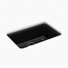 Kohler K28000-CM1 Matte Black Single Bowl Kitchen Sink