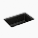 Kohler K28000-CM7 Matte Graphite Single Bowl Kitchen Sink