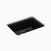 Kohler K28001-CM1 Matte Black Single Bowl Kitchen Sink