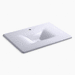 Kohler K-3049-1-GRL Lavender Grey Vanity Top
