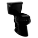 Kohler K35057 Black Two Piece Toilet