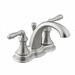 Kohler K393-N4-BN Vibrant Brushed Nickel 4'' Centerset Bathroom Sink Faucet