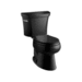 Kohler K3978-7 Black Two Piece Toilet