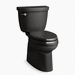 Kohler K5310-7 Black Two Piece Toilet