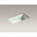 Kohler K5871-5UA3-FF Sea Salt Single Bowl Kitchen Sink