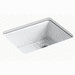 Kohler K5872-5UA1-0 White Single Bowl Kitchen Sink