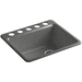 Kohler K5872-5UA1-58 Thunder Grey Single Bowl Kitchen Sink