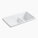 Kohler K6625-0 White Double Bowl Kitchen Sinks