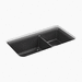 Kohler K8204-CM7 Matte Graphite Undermount Double Bowl Kitchen Sink