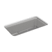 Kohler K8206-CM4 Matte Grey Single Bowl Kitchen Sink