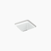 Kohler K8223-CM6 Matte White Undermount Bar Sink