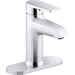 Kohler K97061-4-CP Polished Chrome Single Hole Bathroom Sink Faucet