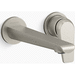 Kohler K97358-4-BN Vibrant Brushed Nickel Wall Mount Bathroom Sink Faucet