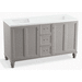 Kohler K99524-LG-1WT Mohair Grey Vanity Base