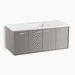 Kohler K99544-1WT Mohair Grey Vanity Base