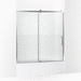 Kohler K702253-10G81-SHP Bright Polished Silver Sliding Tub & Shower Door