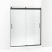 Kohler K706009-L-BL Matte Black Sliding Shower Door